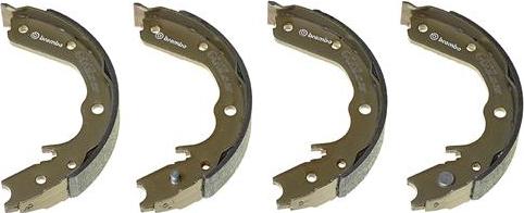 Brembo S 59 527 - Set saboti frana, frana de mana parts5.com