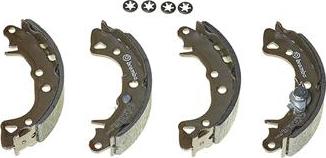 Brembo S 61 516 - Sada brzdových čeľustí parts5.com