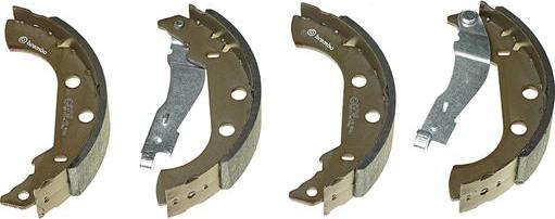 Brembo S 61 521 - Komplet kočionih papuča parts5.com