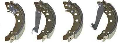 Brembo S 85 507 - Комплект тормозных колодок, барабанные parts5.com