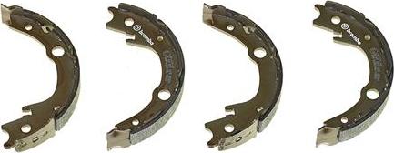 Brembo S 83 551 - Zestaw szczęk hamulcowych, hamulec postojowy parts5.com