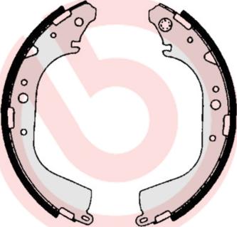 Brembo S 83 530 - Brake Shoe Set parts5.com