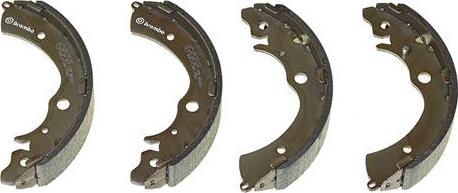 Brembo S 28 507 - Fékpofakészlet parts5.com