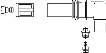 Bremi 13309A5 - Manson cauciuc,bujie parts5.com