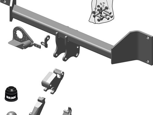 Brink 536200 - Trailer Hitch parts5.com