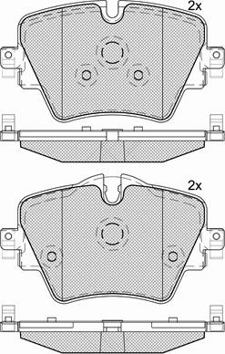 BMW 34118843653 - Set placute frana,frana disc parts5.com