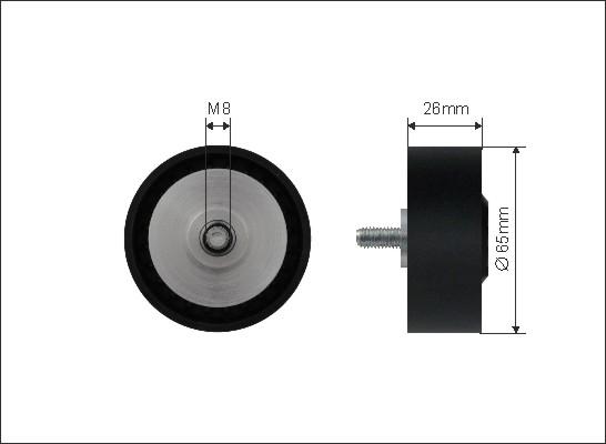 Caffaro 500542 - Seade / juhtrull,soonrihm parts5.com