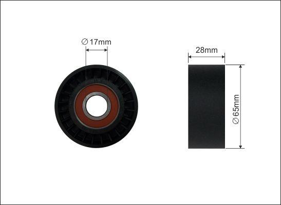 Caffaro 500030 - Rola intinzator,curea distributie parts5.com