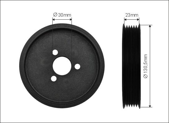 Caffaro 500346 - Fulie, pompa servo parts5.com