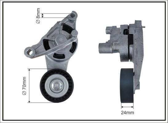 Caffaro 101691SP - Napínák, žebrovaný klínový řemen parts5.com