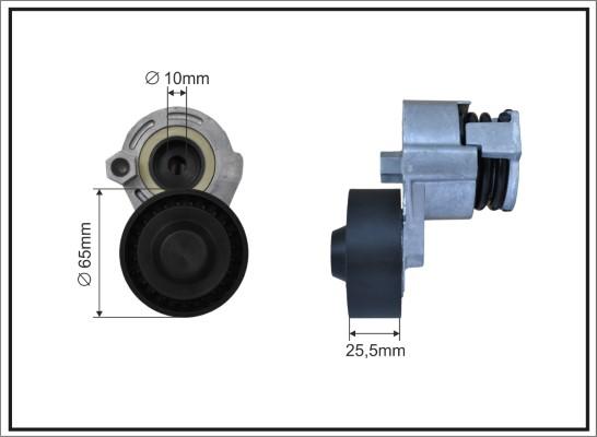 Caffaro 119100SP - Zatezač remena, klinasti rebrasti remen parts5.com