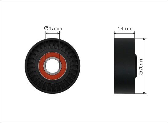 Caffaro 232-00 - Seade / juhtrull,soonrihm parts5.com