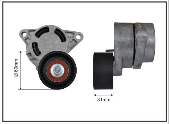 Caffaro 118700SP - Ремъчен обтегач, пистов ремък parts5.com