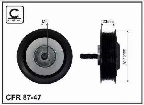 KRAFT AUTOMOTIVE 1220740 - Deflection / Guide Pulley, v-ribbed belt parts5.com