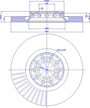 FREMAX BD-4065 - Féktárcsa parts5.com