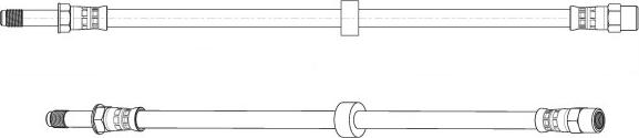 CEF 514619 - Furtun frana parts5.com