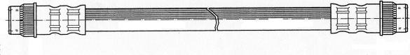 CEF 510569 - Bremsschlauch parts5.com