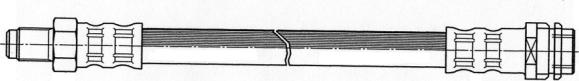 CEF 511655 - Спирачен маркуч parts5.com