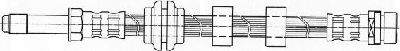 CEF 511267 - Ελαστικός σωλήνας φρένων parts5.com