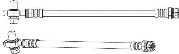 CEF 512909 - Furtun frana parts5.com