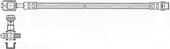 CEF 512117 - Furtun frana parts5.com