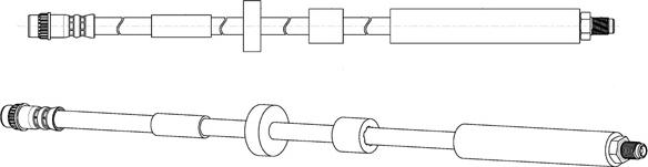 CEF 512850 - Tubo flexible de frenos parts5.com