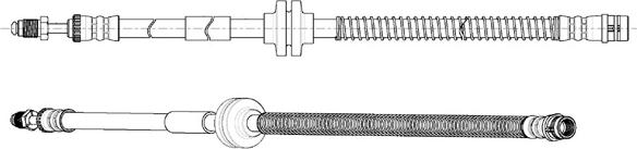 CEF 512861 - Furtun frana parts5.com