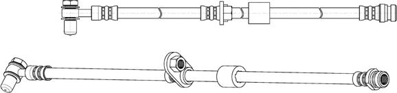 CEF 512836 - Furtun frana parts5.com