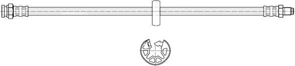 CEF 512352 - Furtun frana parts5.com