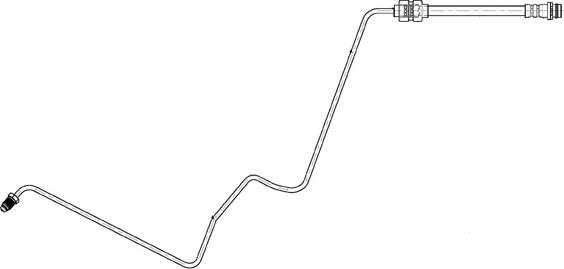 CEF 512743 - Furtun frana parts5.com