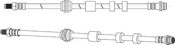 CEF 512750 - Brake Hose parts5.com