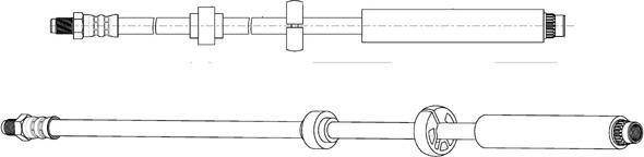 CEF 512780 - Ελαστικός σωλήνας φρένων parts5.com