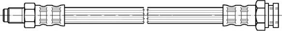 CEF 517020 - Furtun frana parts5.com