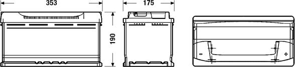 CENTRA CB950 - Starter Battery parts5.com