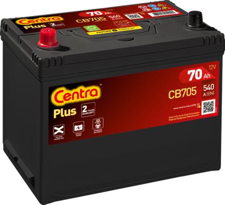 CENTRA CB705 - Indító akkumulátor parts5.com