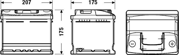 CENTRA CC412 - Akumulator za zagon parts5.com