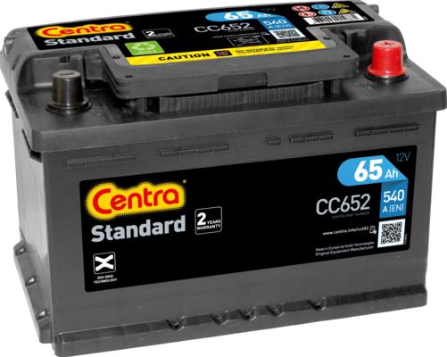 CENTRA CC652 - Indító akkumulátor parts5.com