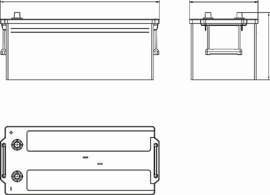 CENTRA CF1853 - Batterie de démarrage parts5.com