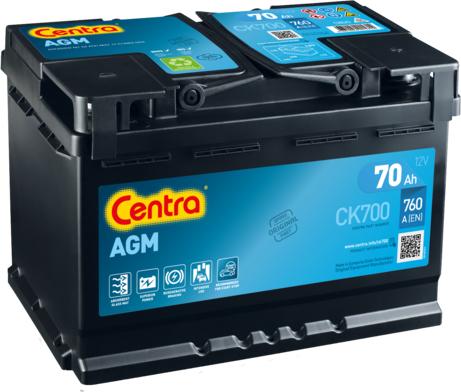 CENTRA CK700 - Indító akkumulátor parts5.com