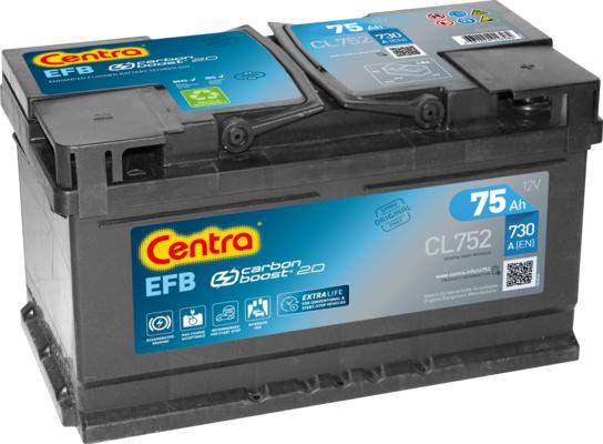 CENTRA CL752 - Startovací baterie parts5.com