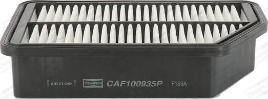 Champion CAF100935P - Filtro de aire parts5.com