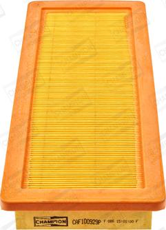 Champion CAF100929P - Air Filter parts5.com