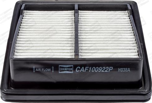 Champion CAF100922P - Zracni filter parts5.com