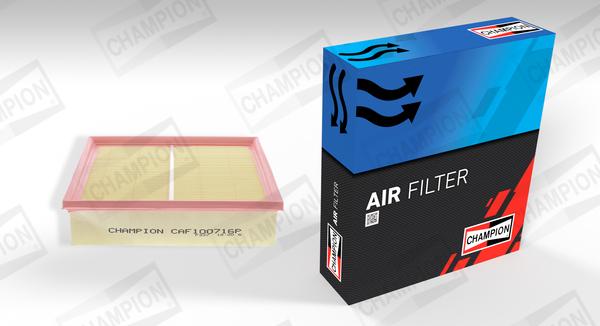 Champion CAF100716P - Filtro de aire parts5.com