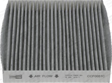 Champion CCF0051C - Filter, interior air parts5.com