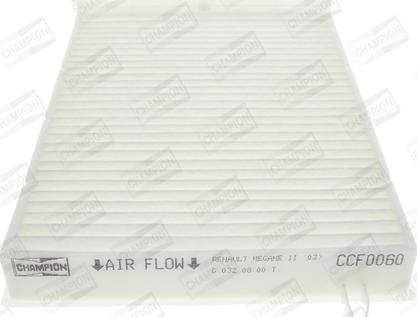 Champion CCF0060 - Filter, interior air parts5.com