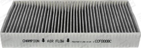 Champion CCF0008C - Filter, interior air parts5.com