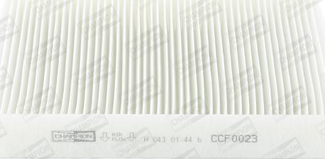 Champion CCF0023 - Filter, vazduh unutrašnjeg prostora parts5.com