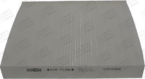 Champion CCF0320 - Filtre, kabin havası parts5.com