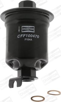 Champion CFF100470 - Filtro combustible parts5.com